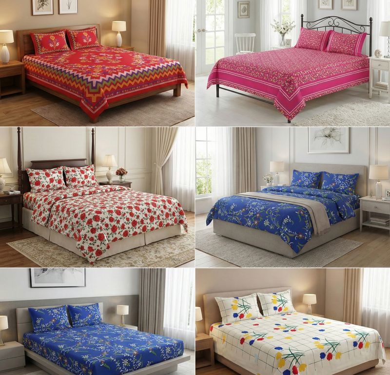 Cozy Double Bed Sheet Set